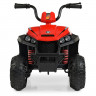 Квадроцикл M 4131EL-3, 1 мотор 40 W, 1 акум. 6 V 4,5 AH, MP3, кожаные сиденья, колеса EVA, музыка, свет, красный