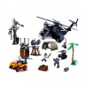 Конструктор SLUBAN M38-B0775, полиция, вертолет, машина, фигурки, 830 деталей, в коробке