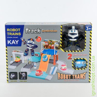 wwПаркинг "Робот Поезд" + трансформер Key (полицейский )