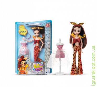 Кукла Kids Hits арт. KH25/003 Be Fashion Academy (модная академия), Balam коробка 25.5*37*7 см, размер игрушки -28 см
