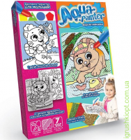 Набор  Водная раскраска  "Aqua Painter", DankO toys