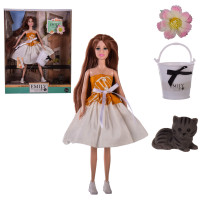 Кукла Emily арт. QJ111B с аксессуарами, в коробке, р-р игрушки – 29 см