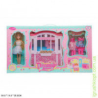 Домик SD150 кукла, аксессуары, в коробке