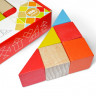 900163 Деревянные кубики цветные 9 шт. Игротеко
