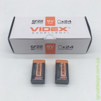 Батарейки - крона Videx 6F22,