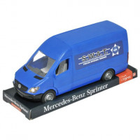 Автомобиль "Mercedes-Benz Sprinter" грузовой (синий) на планшетке, Tigres, 39702