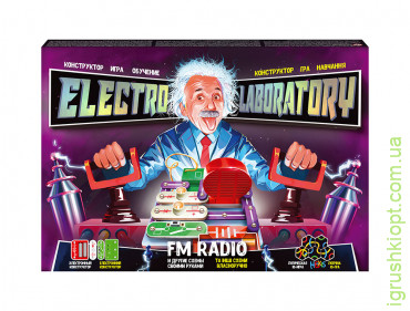 Електронний конструктор "Electro Laboratory. FM Radio" ", ELab-01-01, DankO toys
