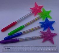К74 Светящаяся палочка "Сахарная Звезда", 33 см