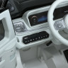 Джип JJ2088EBLR-1-2(4WD), 2,4G, передн. 2*25W, задн. 2*35W, 1 аккум.*12 V 9 AH, колеса EVA, кож. сиденье, бело-черный