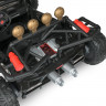 Джип JS3168EBLR-18(24V), 2,4G, 2 мотора*120 W, 1 акум.*24 V 7 AH, колеса EVA, кожаное сиденье, черный камуфляж