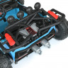 Джип JS3168EBLR-4(24V), 2,4G, 2 мотора*120 W, 1 акум.*24 V 7 AH, колеса EVA, кожаное сиденье, синий