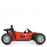Джип JS3168EBLR-3(24V), 2,4G, 2 мотора*120 W, 1 акум.*24 V 7 AH, колеса EVA, кожаное сиденье, красный