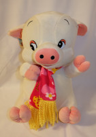 Свинка с шарфиком бол. 0147 (38 см.) Л