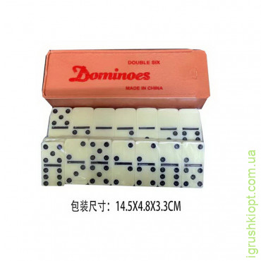 Домино арт. 4006B, коробка 14, 5*4, 8*3, 3 см