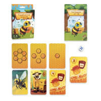 Карточная игра Strateg Пчелиное дело, развлекательное на украинском языке (30785)