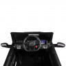 Джип M 4180EBLRS-2, р/к 2,4G, 2 мот. 4 5W, 1 акум. 12 V 9AH, музыка, свет, MP3, TF, USB, колеса EVA, кож. сиденья, крашеный Черный
