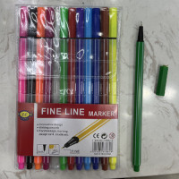 Ручки "Fine Line" 12 цветов WW00016