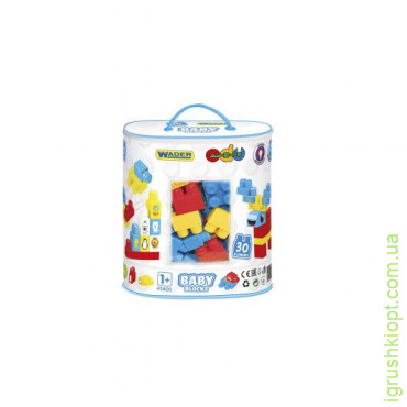 "Baby Blocks" кубики 30 шт. (в сумці), 41401