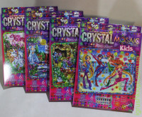 Набор Мозаика из кристаллов "CRYSTAL MOSAIC Kids" Микс-Ассорти, 10 видов, DT
