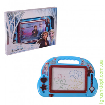 Доска магнитная Disney "Frozen" D-3408 для рисования, цветная, в коробке – 38*3*28 см, размер игрушки – 35.5*24*2.5 см