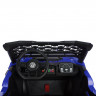 Джип M 4620EBLR-4, р/к 2,4G, 1 акум. 12 V 10 AH, 4 мот. 25 W, музыка, свет, MP3, USB, EVA, кож. сиденье, синий