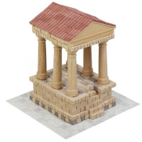 Конструктор из керамических кирпичиков "Римский храм", 70576