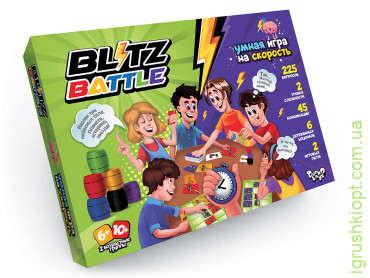 Настільна розважальна гра "Blitz Battle" рос, G-BIB-01-01