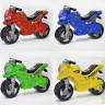 Мотоцикл 2-х колесный ОRioN синий, зеленый, красный, желтый, розовый, голубо-желтый