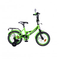 Велосипед детский 2-х колес.14'' 211414, Like2bike Sky, салатовый, рама сталь, со звонком, руч.тормоз, сборка 75%
