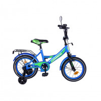 Велосипед детский 2-х колес.14'' 211401, Like2bike Sky, голубой, рама сталь, со звонком, руч.тормоз, сборка 75%