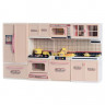 Мебель D663V-3, кухня, 47-в26-7см, плита, звук, свет, духовка, холодильник, посуда, продукты, батарейки (таблетки), в коробке
