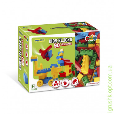"Kids Blocks" конструктор 90 эл., Tigres, 41296