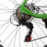 Велосипед 26 д. G26VELOCITY A26.1 алюм. рама 19", SHIMANO 21SP, алюм. DB, зелено-черный
