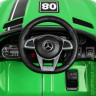 Машина M 4105EBLR-5, 2, 4G, 2мотора 25W, 2аккум6V4AH, музыка, свет, кожа, EVA, MP3, USB, TF, зеленый