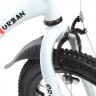 Велосипед детский PROF1 16д. Y16251, Urban, SKD45, белый (матовый), звонок, фонарь, дополнительные колеса