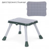 Стульчик M 5672-7, для кормления, трансформер, 3в1 (столик, стульчик, лего), оранжевый