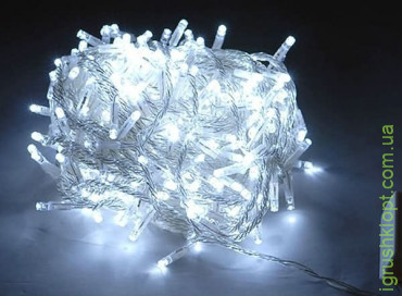 Гирлянда LED, белая на 800 лампочек, LED-800, в коробке
