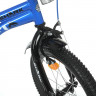 Велосипед детский PROF1 18д. Y18212-1, Shark, SKD75, сине-черный, фонарик, звонок, зеркало, доп. колеса