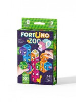Настільна розвиваюча гра "Fortuno ZOO 3D" укр