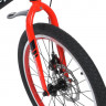 Велосипед детский PROF1 20д. LMG20235 Hunter, SKD 85, магн. рама, черн-красный, зв., диск. тормоза, подножка