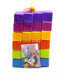 Кубики 48шт, 6*6*6см, в сетке, KW-02-605