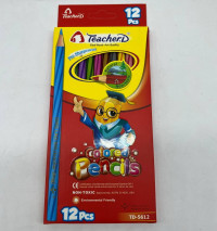 TD-5612 Цветные карандаши "Teacherd", 12 цветов