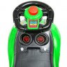 Каталка-толокар M 4205-5, родительская ручка, муз, руль-пищалка, багажник под сиденьем, зеленый