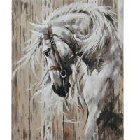 Картина за номерами Strateg   Кінь розміром 50х50 см (AA019)