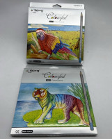 YL830051-24 Цветные карандаши, 24 цвета, шестигранные Yalong