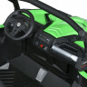 Джип M 5725EBLR-5(24V), 2,4G, 4 мотора 45W, 1*24V 7 AH-PRO, MP3, USB, музыка, свет, EVA, кожа, зеленый