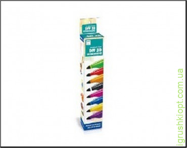 Ручка 3D LM555-1Z, 8 цветов микс, 1 цвет, в коробке