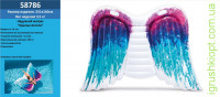 Надувной матрас 58786  "Крылья ангела"