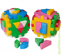 Іграшка куб "Розумний малюк Логіка-комбі ТехноК"
