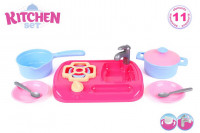 Іграшка "Кухня з набором посуду ТехноК" арт. 5989 (11 елементів)